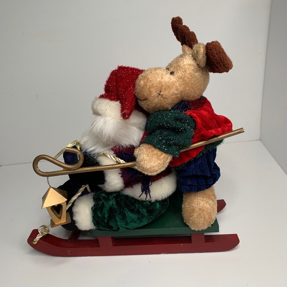 Other - Christmas Decor with Reindeer & Santa